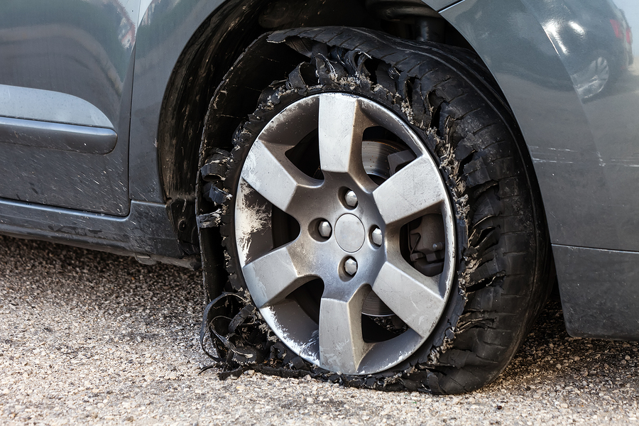 Follow These Instructions to Safely Address a Tire Blowout